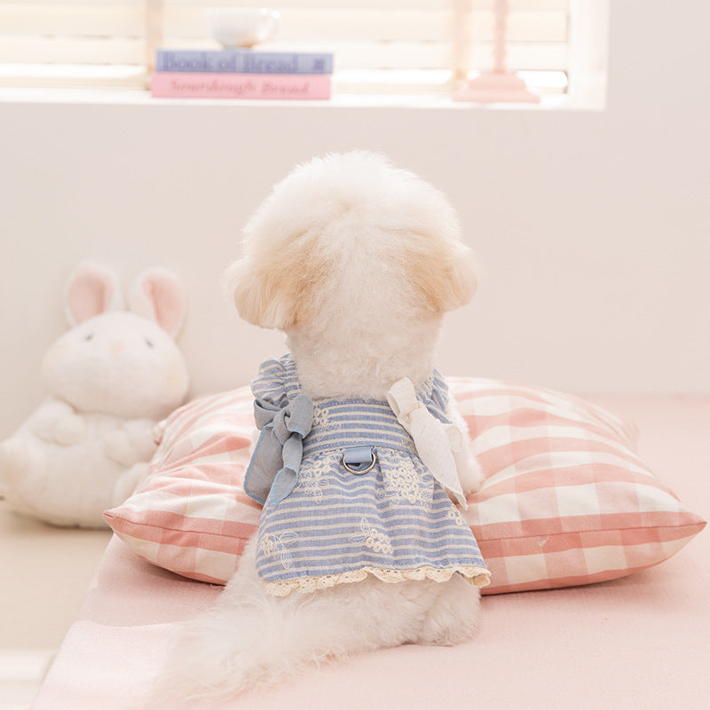 Strap dress for dogs and cats, Spring/Summer