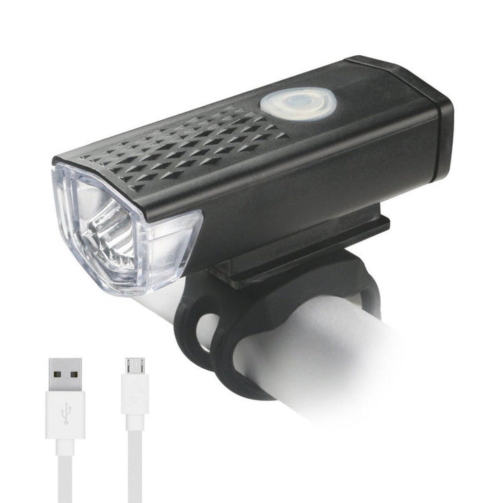 USB bicycle light with LED lighting