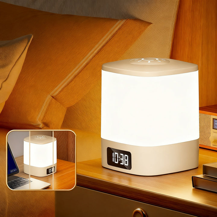 Night light with touch control, 8.8 × 8.8 × 11.4 cm