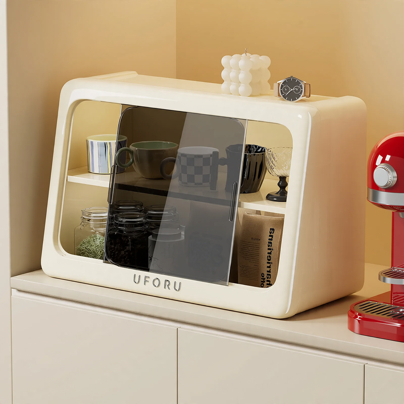 Double-layer cup rack made of plastic