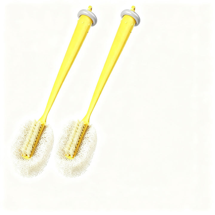 Cup brush with straw brush, 60 g, ABS