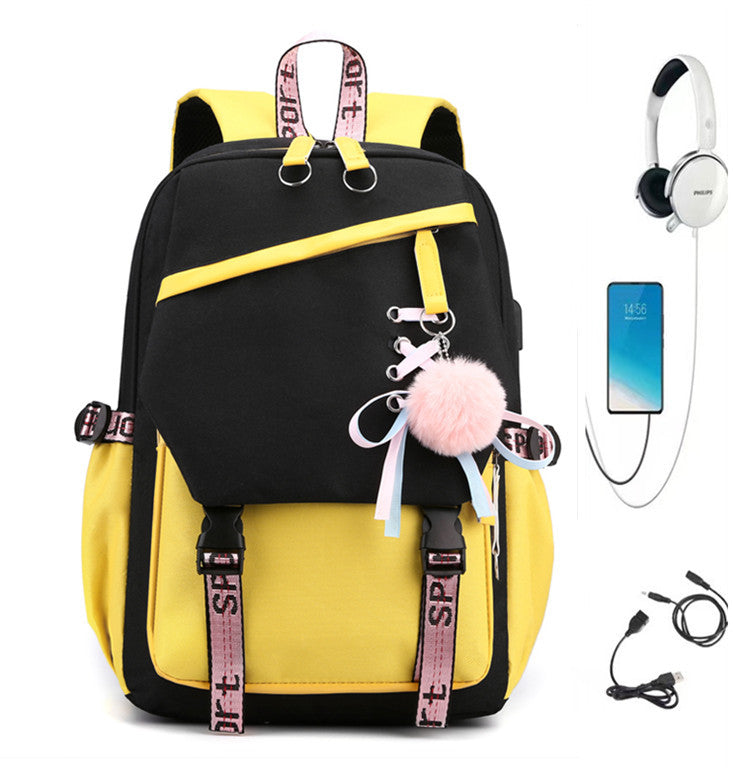 Simple backpack for laptop, 14 inches, 20–35 L