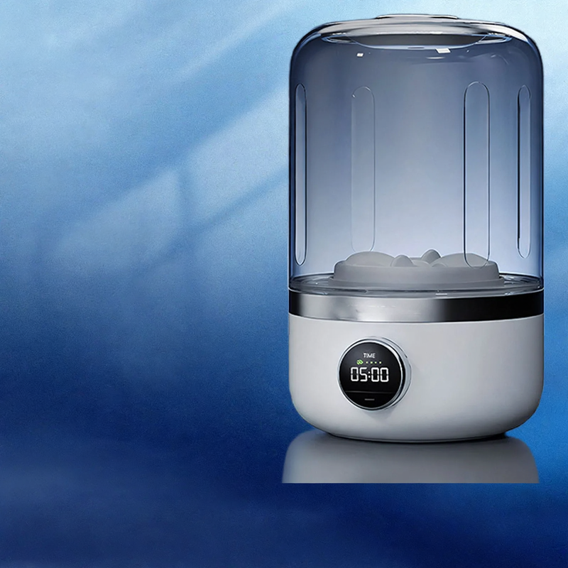 Ultrasonic washing machine for laundry, portable