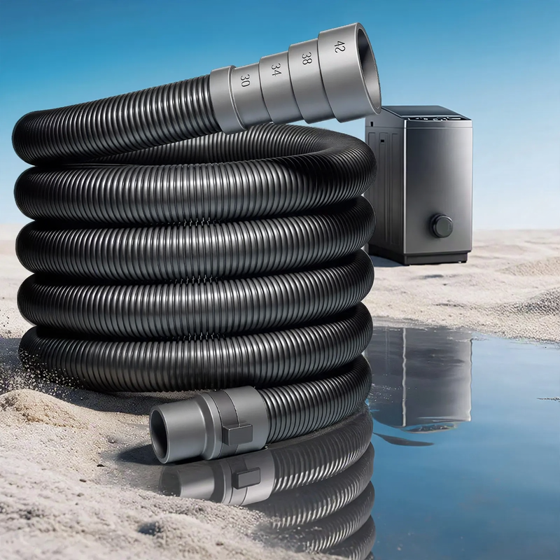 Drain hose for washing machines, PE-RT