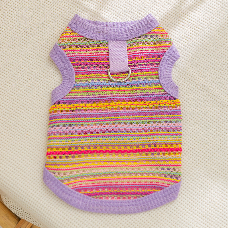 Lace Knit Top for Small Dogs, Summer
