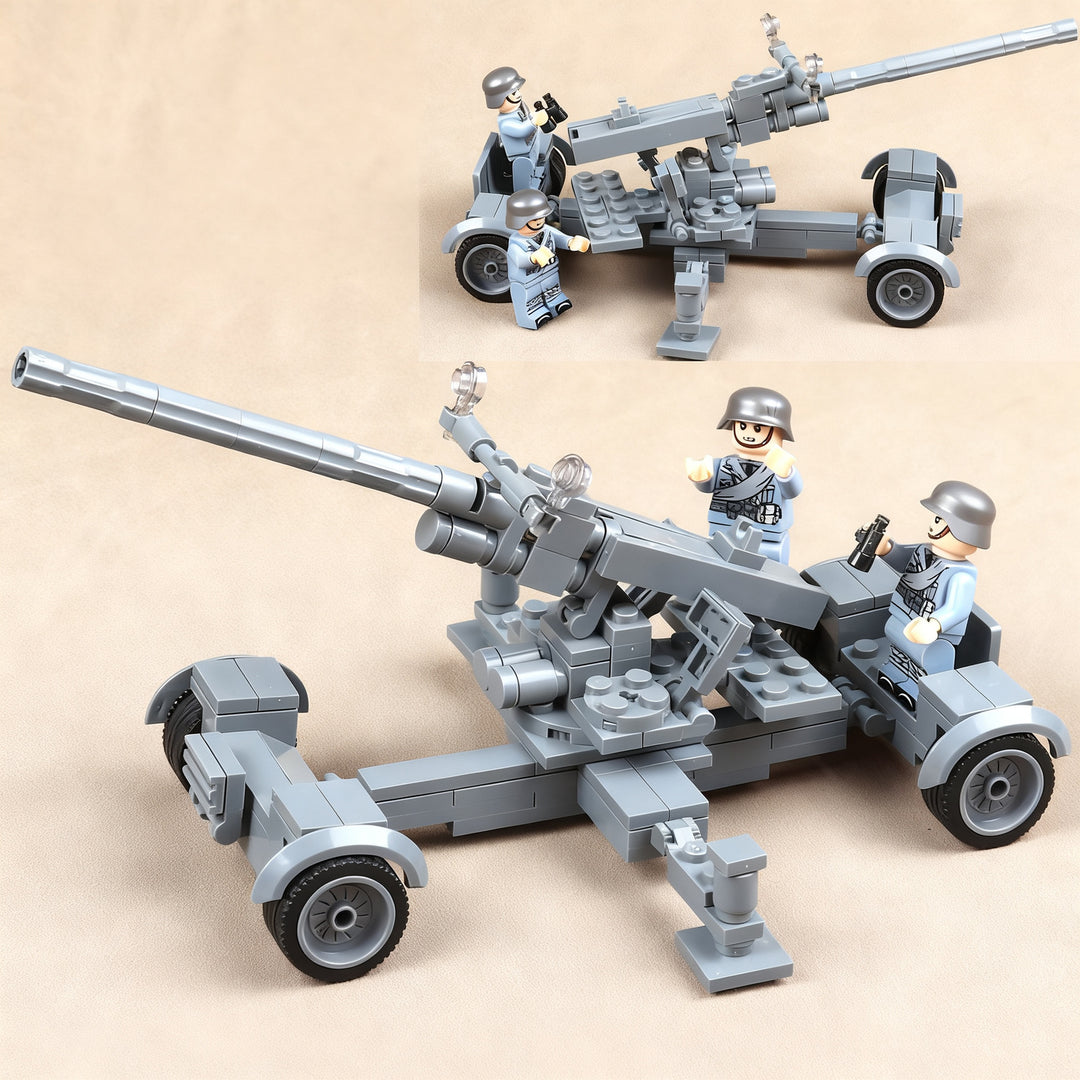 Military building blocks, small parts set