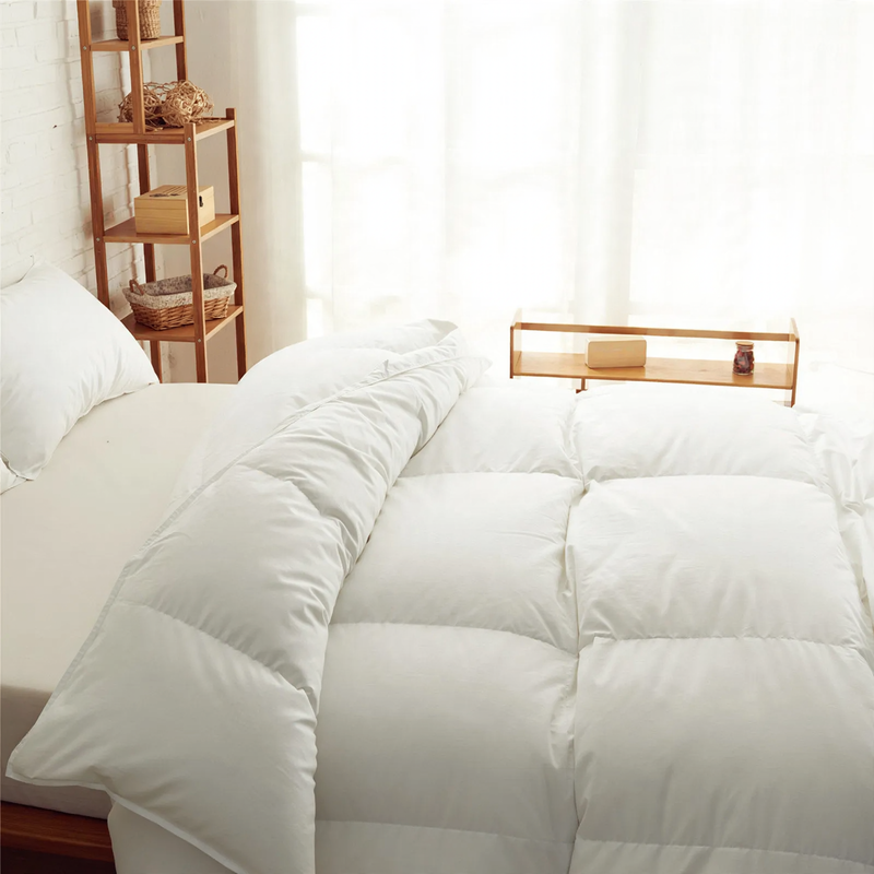 Goose down duvet, cotton, 4–5 kg