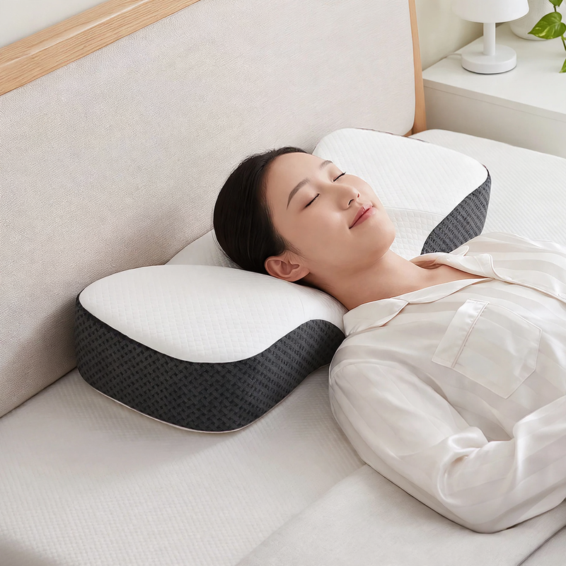 Ergonomic Neck Pillow, Memory Foam