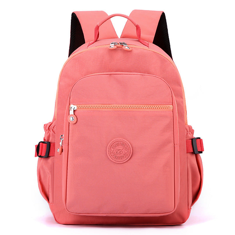 Nylon backpack for women, large capacity