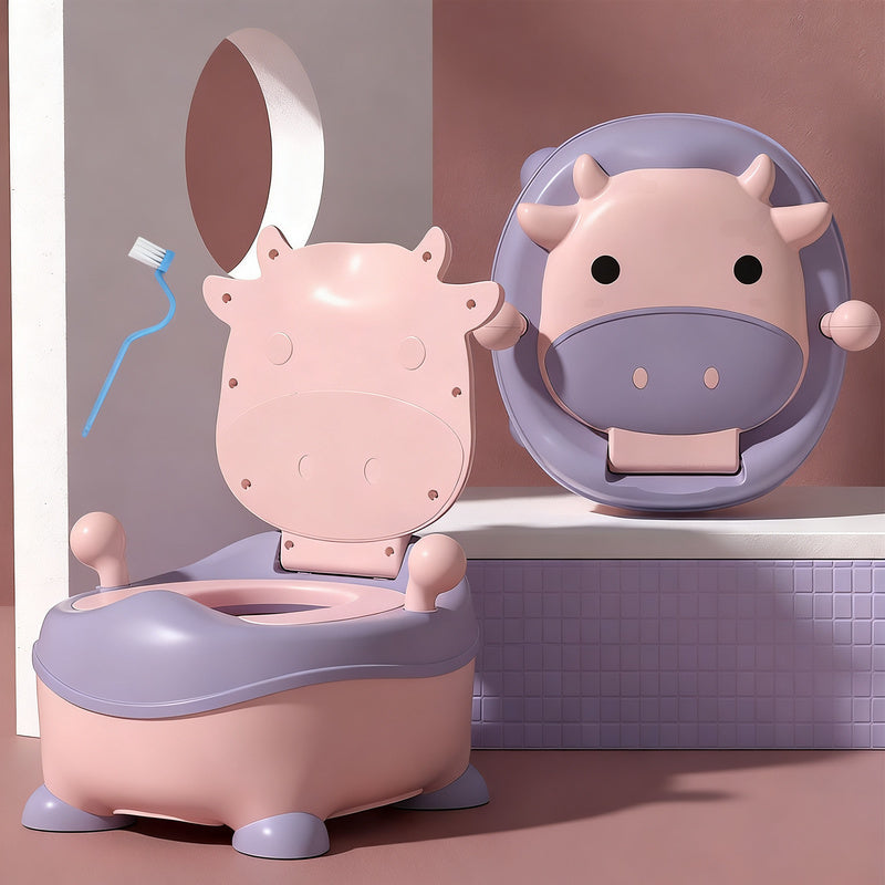 Child potty made of plastic