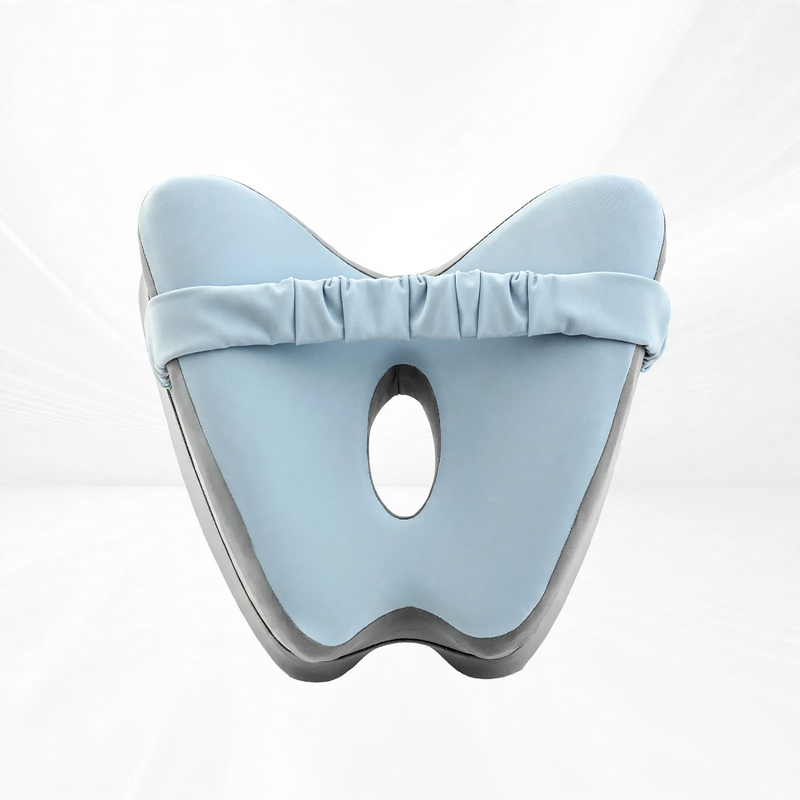 Butterfly-shaped cushion made of memory foam, 27×25×13 cm