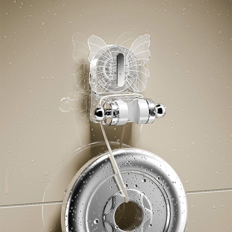 Shower head holder with suction cup