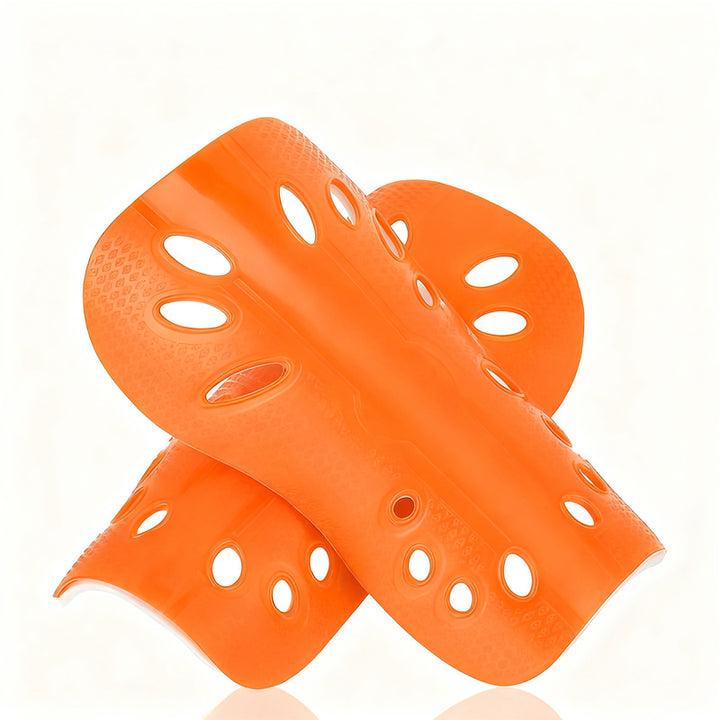 Shin guard, PU, with insert, adults