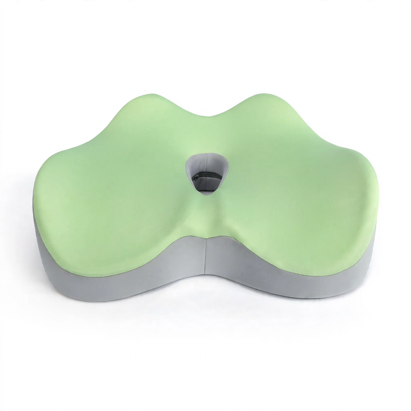 Seat cushion with memory foam, polyester, breathable