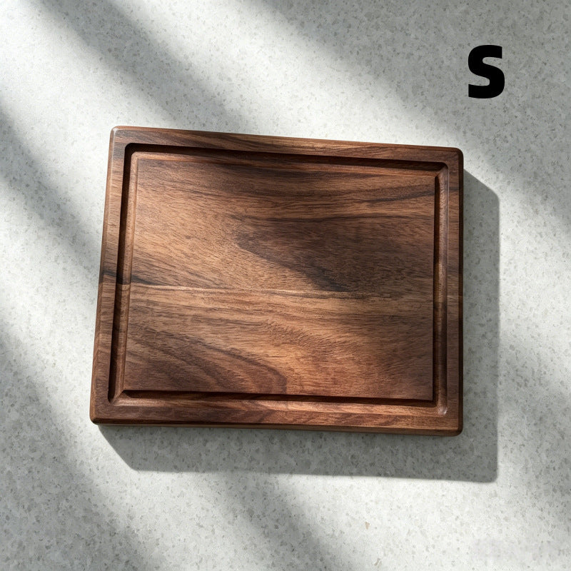 Wood cutting board, square, single or 3-piece set