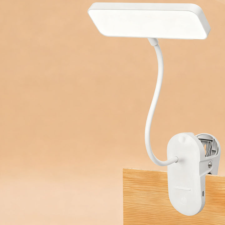 LED clamp light with support function