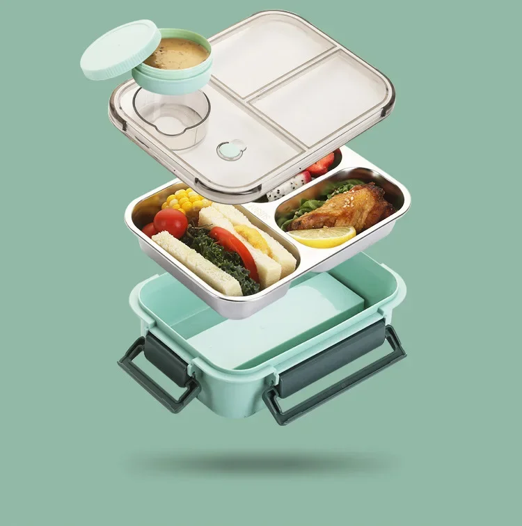 Insulated Stainless Steel Bento Lunch Box