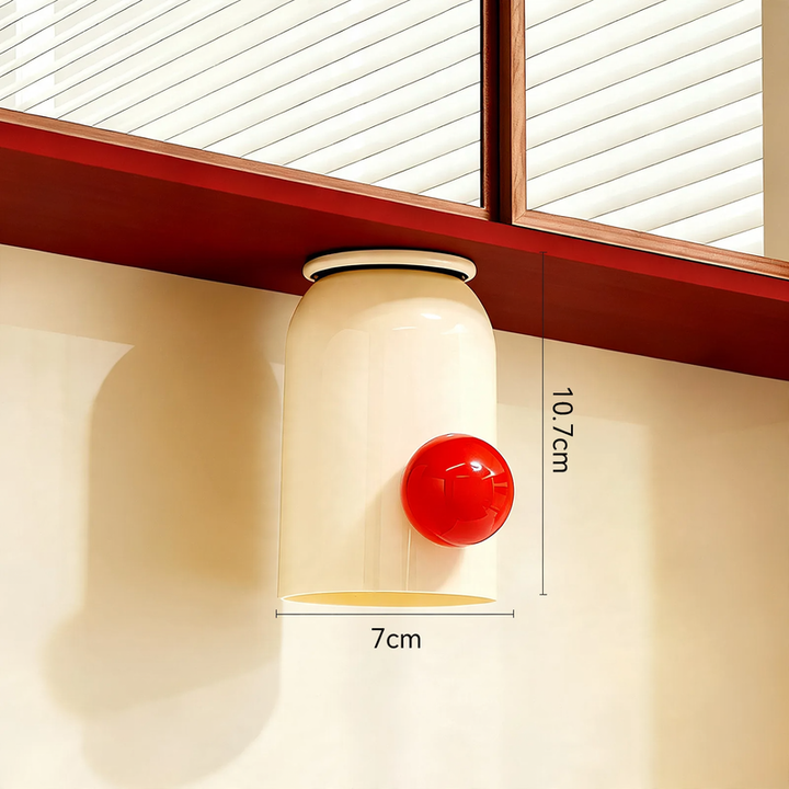 Magnetic toothbrush holder, wall-mounted