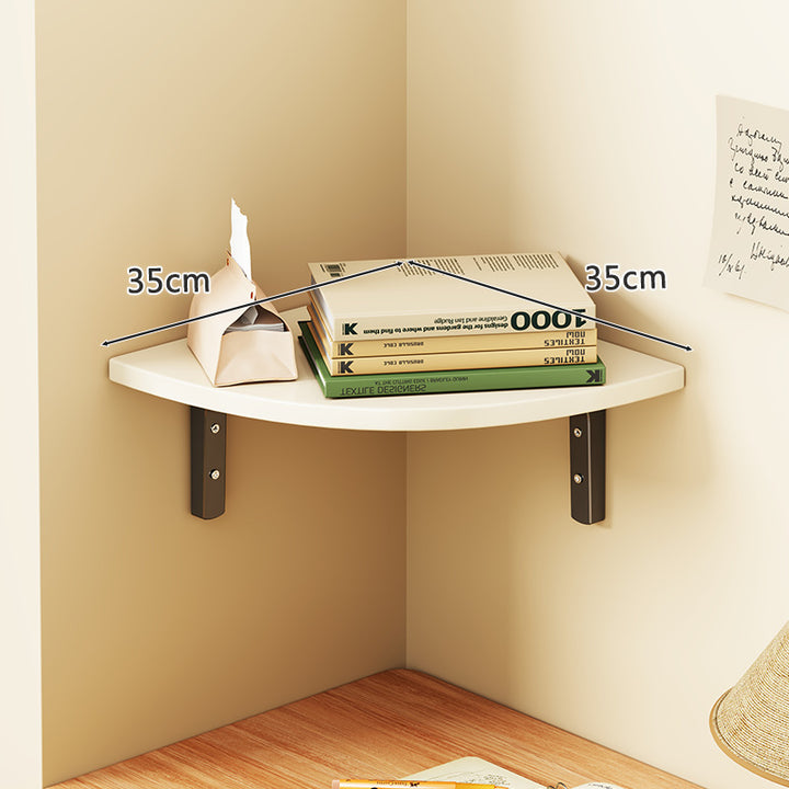 Corner shelf, multi-tiered