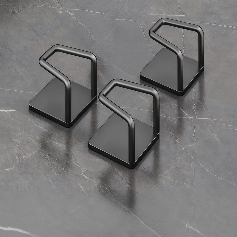 Stainless steel hooks for under-cabinet, no drilling