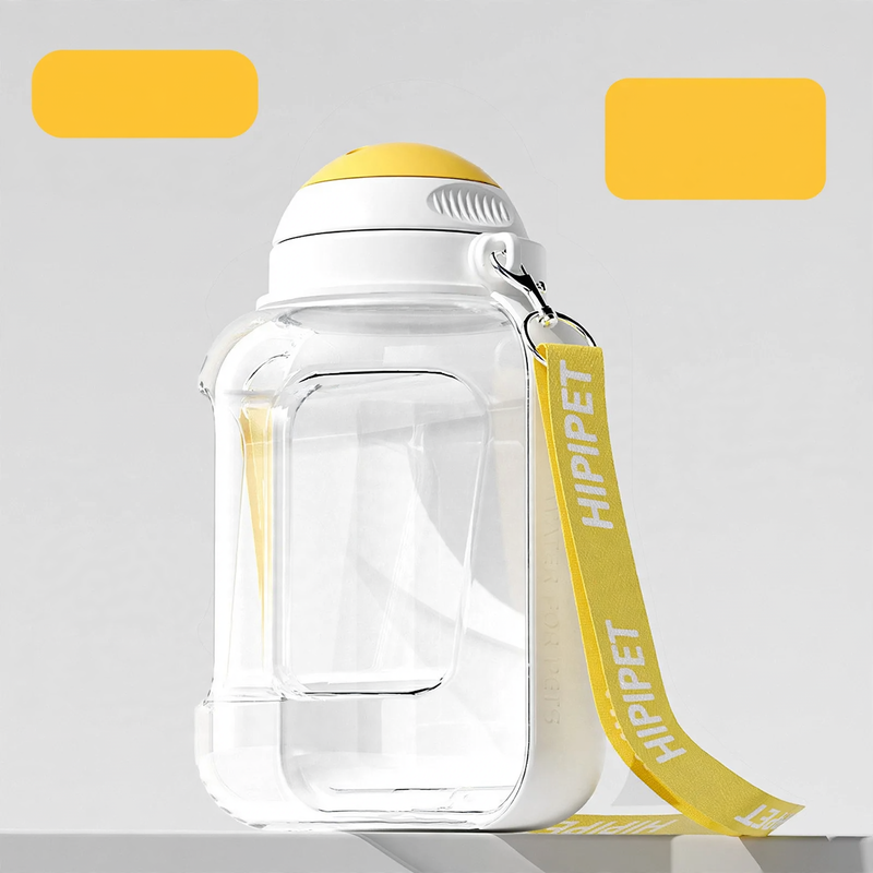 Portable water dispenser for dogs, 1000 ml