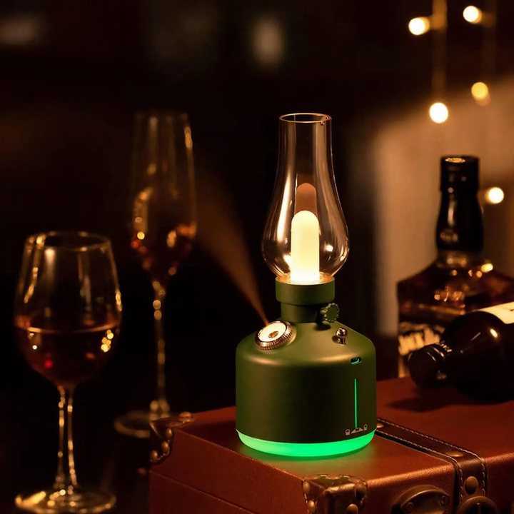 USB night light with humidifier and aroma