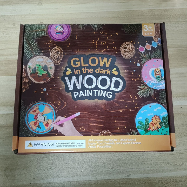 Wood painting set for painting and decorating