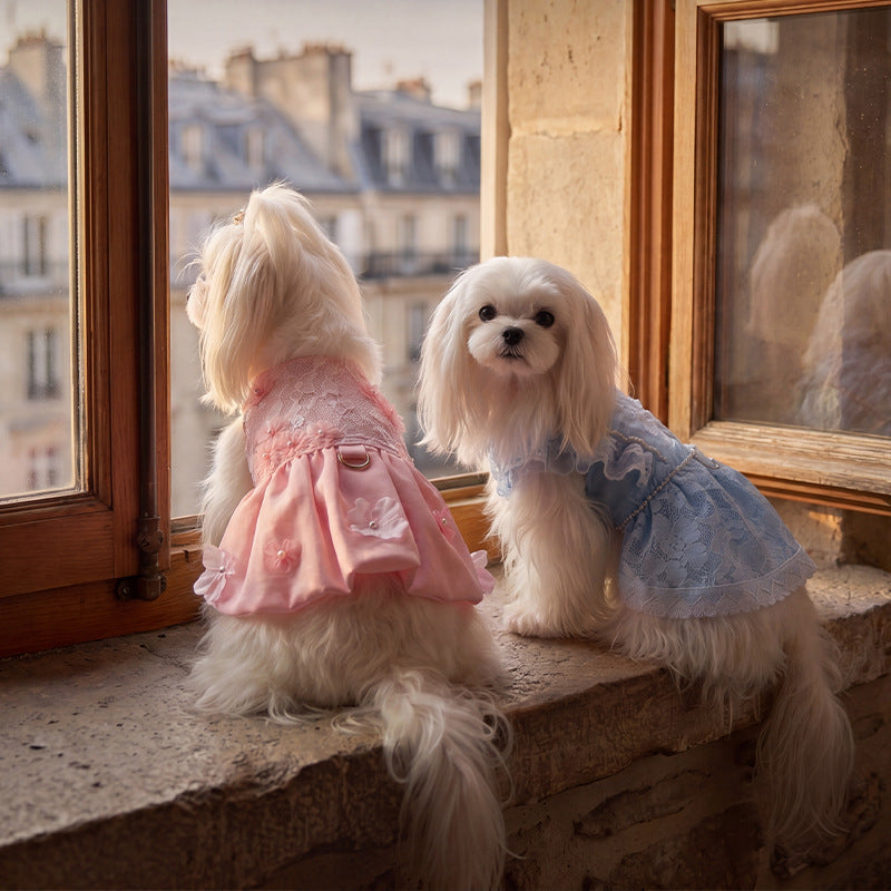 Princess dress for small dogs, summer