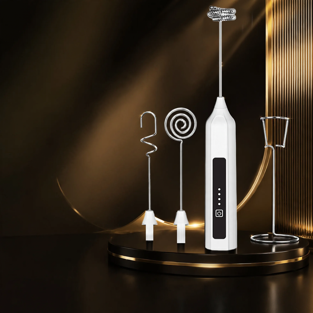 Electric milk frother for charging