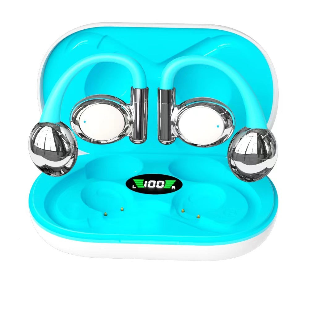 Open Bluetooth sports earphones with noise cancellation