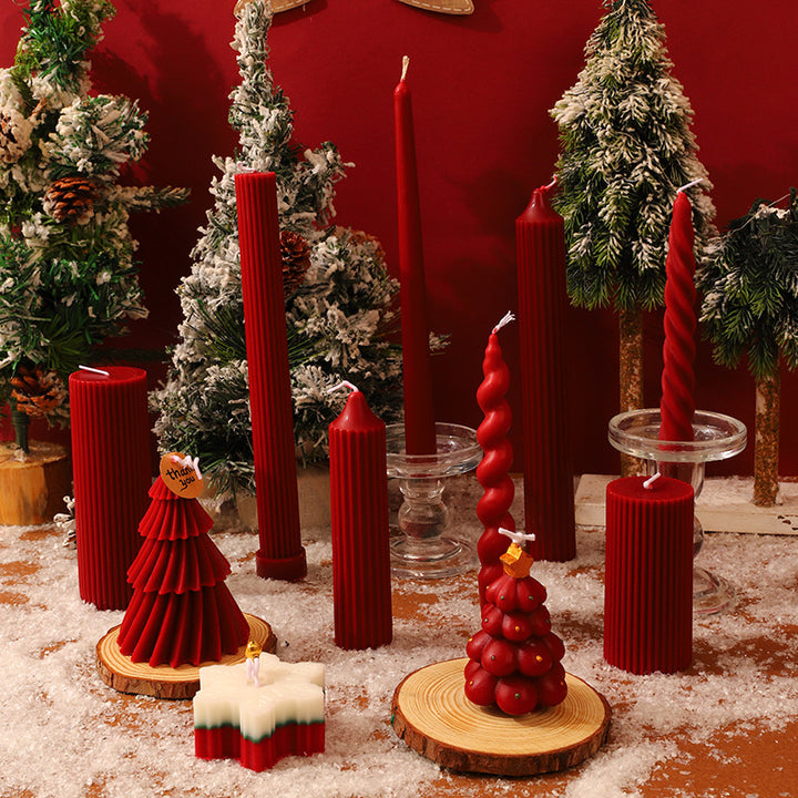 Christmas Scented Candle Set, Soy Wax, Handcrafted