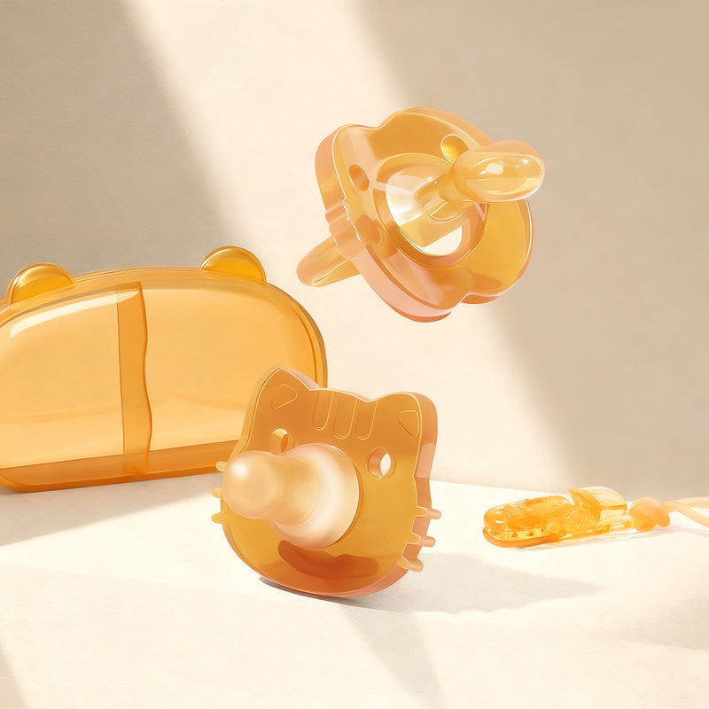 Silicone pacifier, 0–6 months