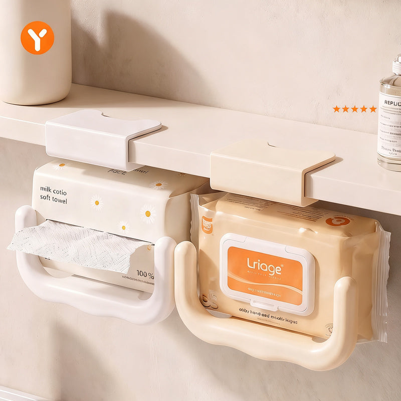 Paper towel holder U-shape, wall-mounted