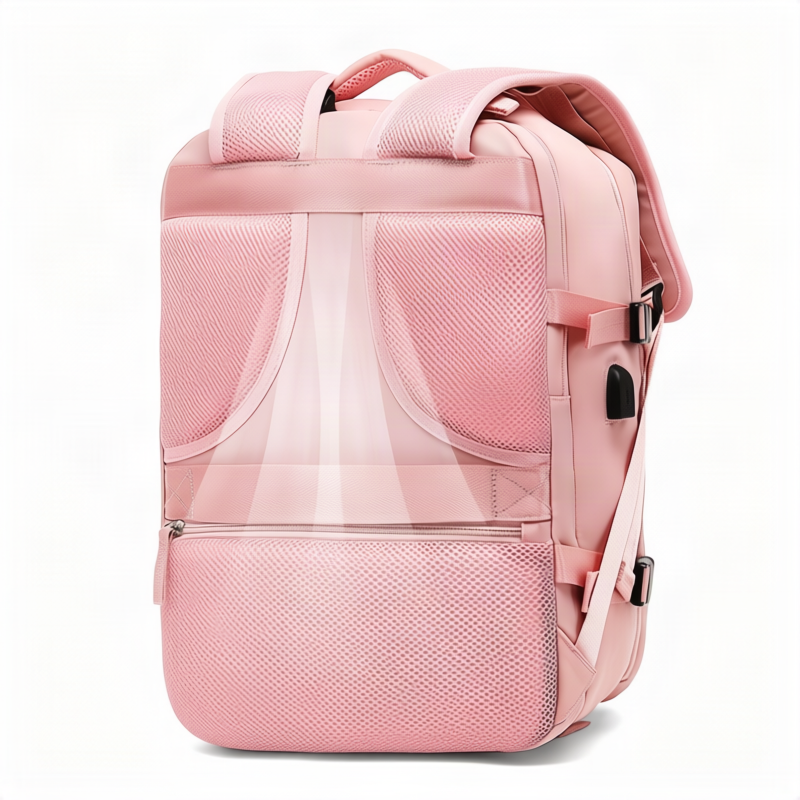 Backpack women, 36–55 L, nylon, water-repellent