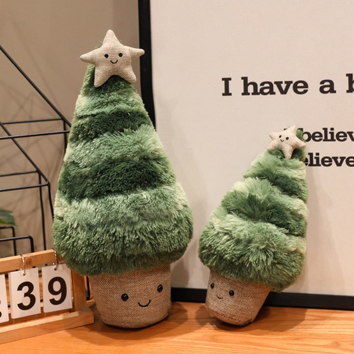 Christmas plush figure, apple design