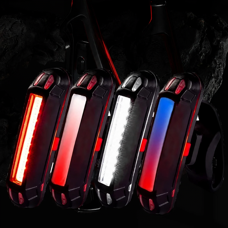 USB Bicycle Tail Light with LED