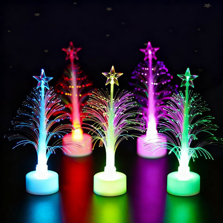 LED Christmas tree with color change