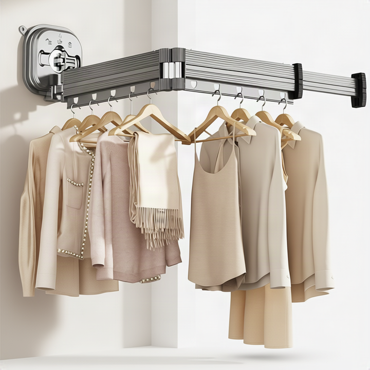 Clothes dryer with suction cup, extendable, model 985