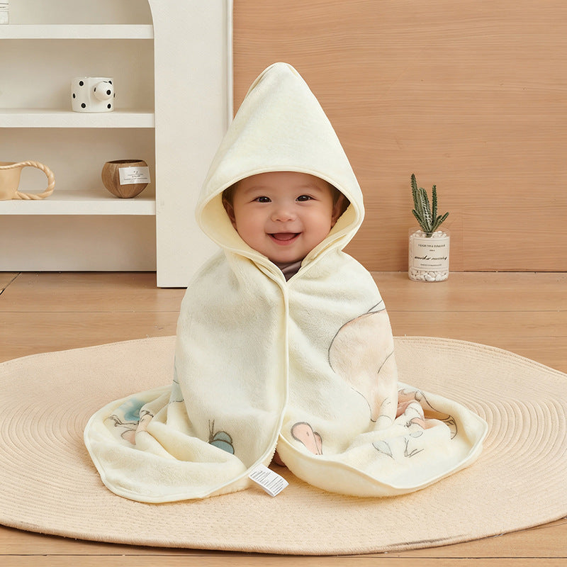 Baby blanket made of coral fleece, 80×80 cm