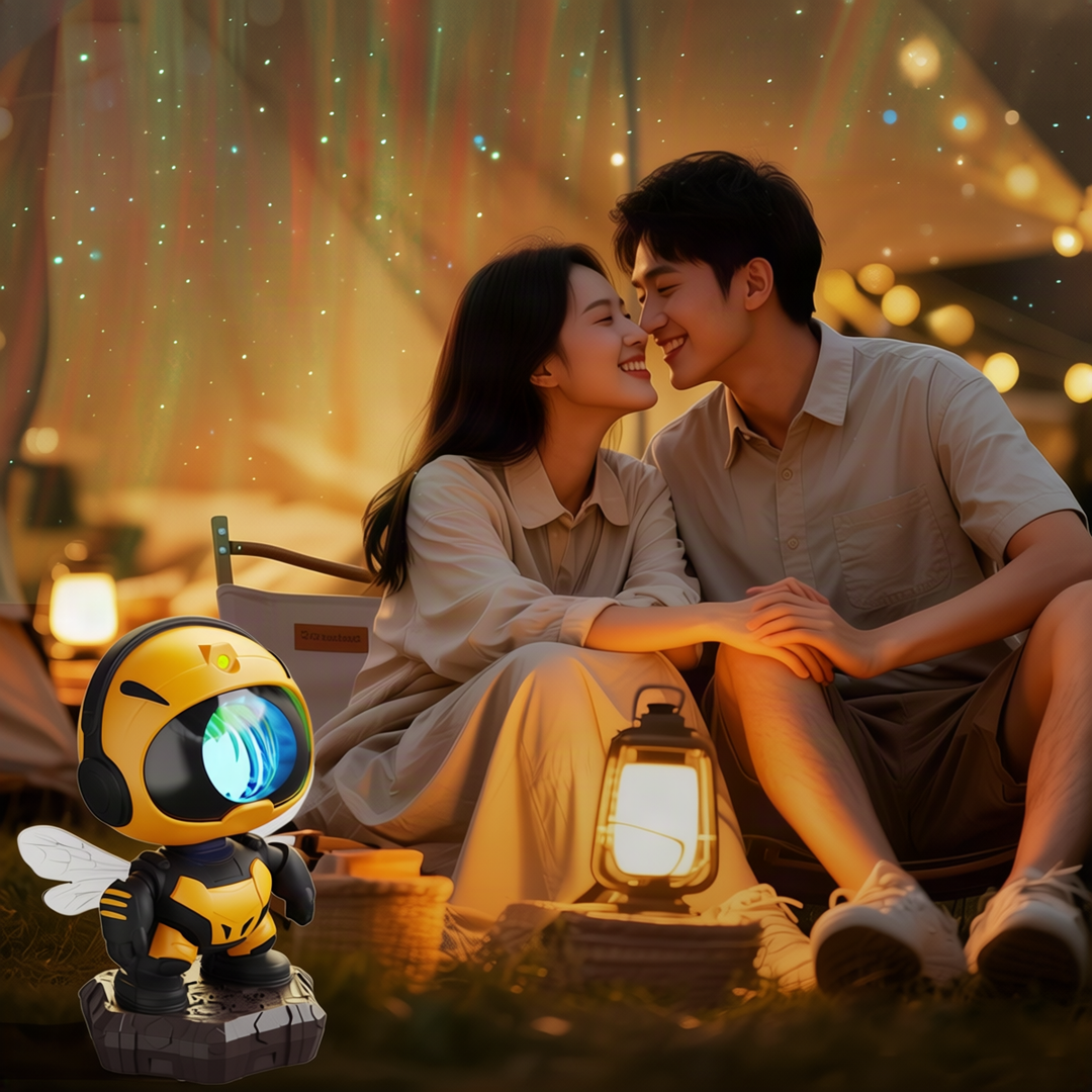 Starry Sky Projection Lamp with Bluetooth Speaker
