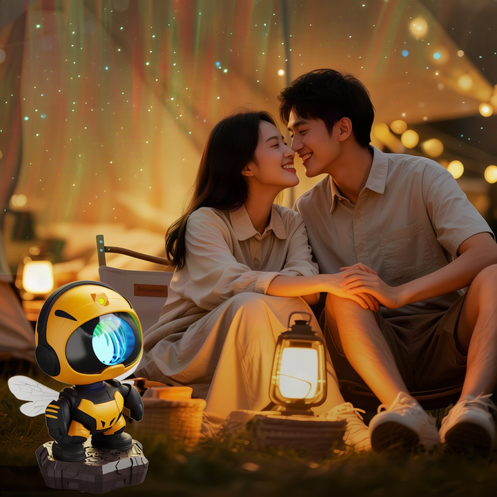 Starry Sky Projection Lamp with Bluetooth Speaker