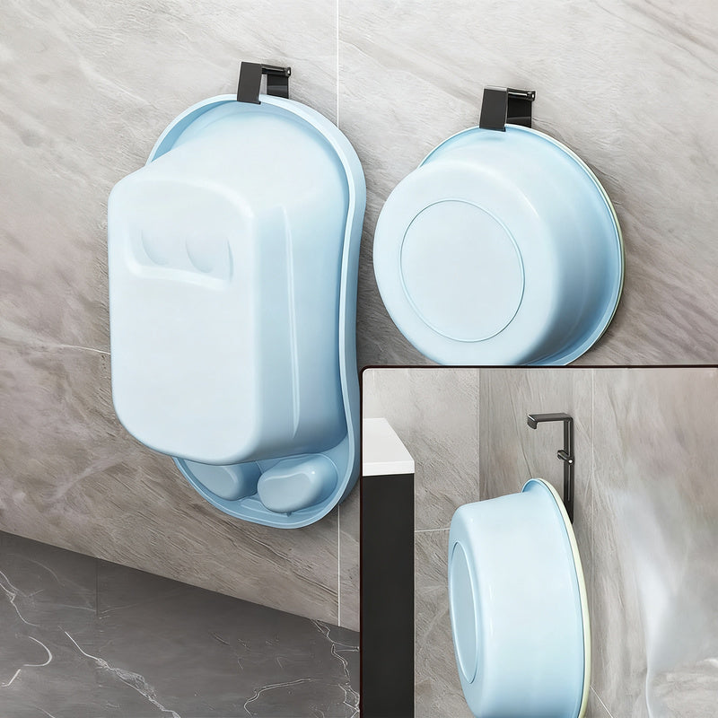 Foldable sink holder made of stainless steel