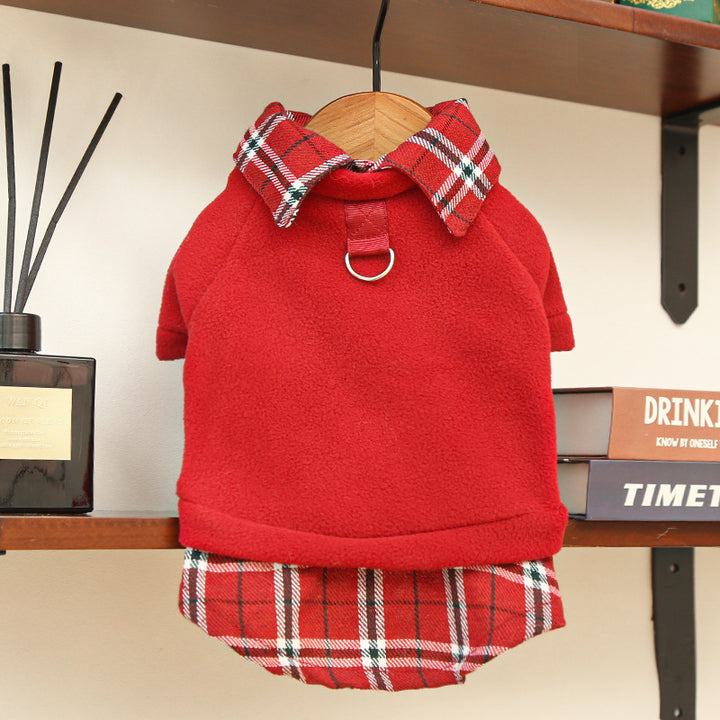 Fleece Shirt for Cats and Small Dogs