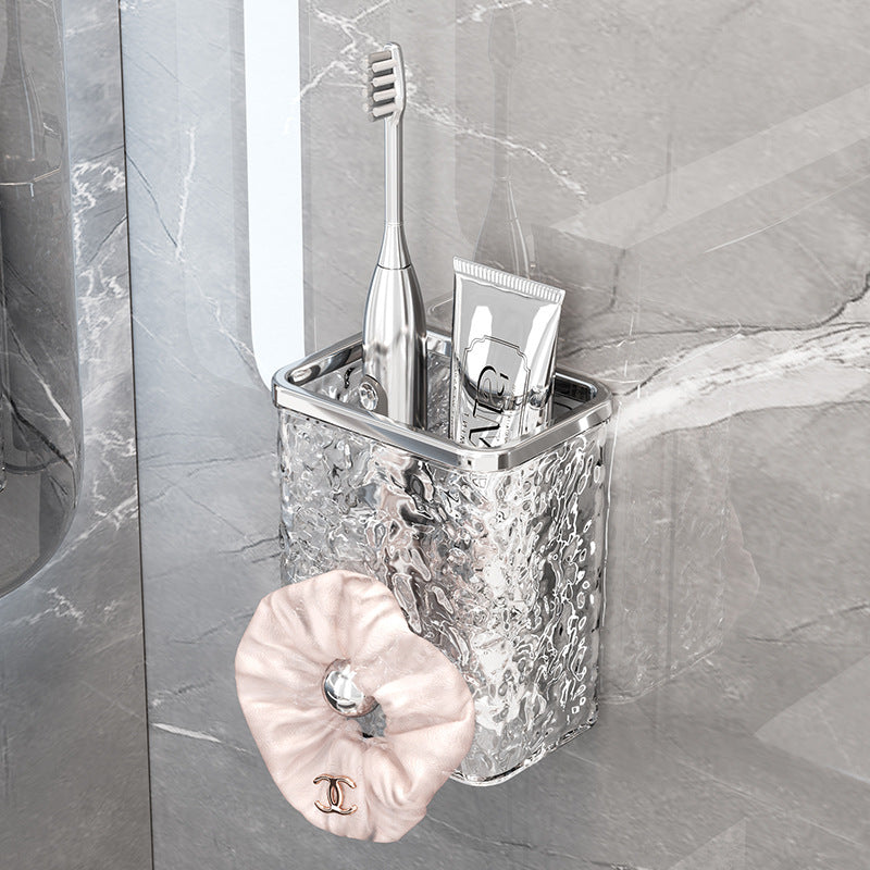 Wall-mounted storage box, self-adhesive