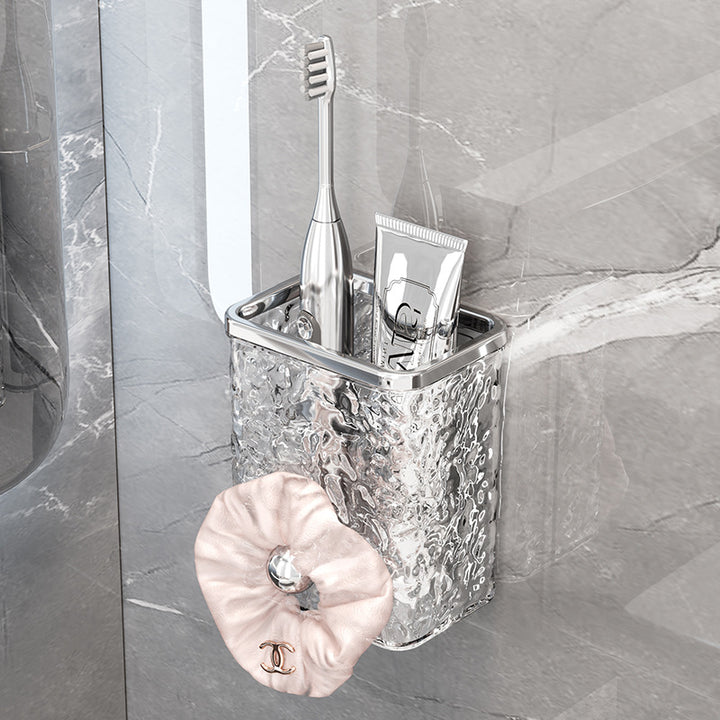 Wall-mounted storage box, self-adhesive