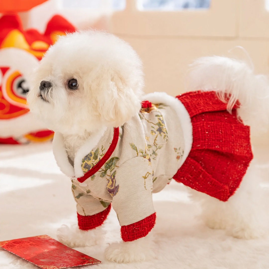 Chinese New Year dress for small dogs