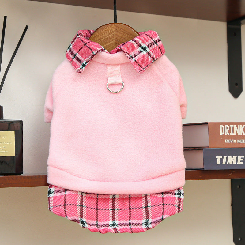 Fleece Shirt for Cats and Small Dogs