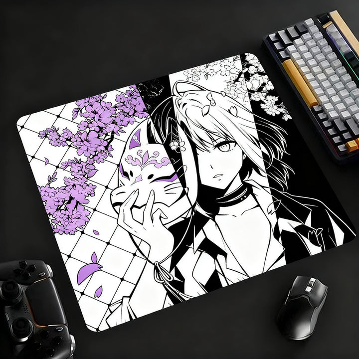 Tempered glass cushion for gaming mouse