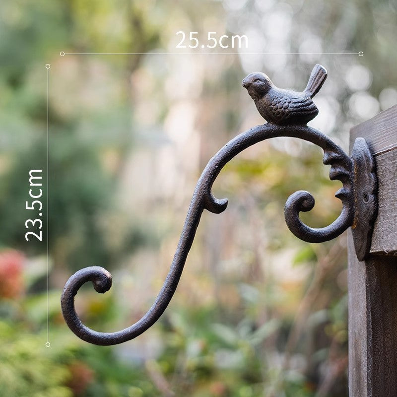 Cast iron wall hooks, American style