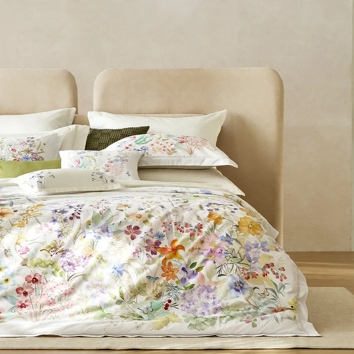Bedding set 4-piece, long-staple cotton, French style